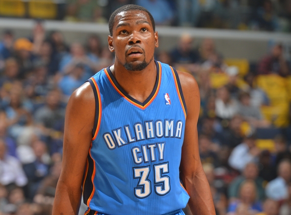 Kevin Durant also finished with 30 points.