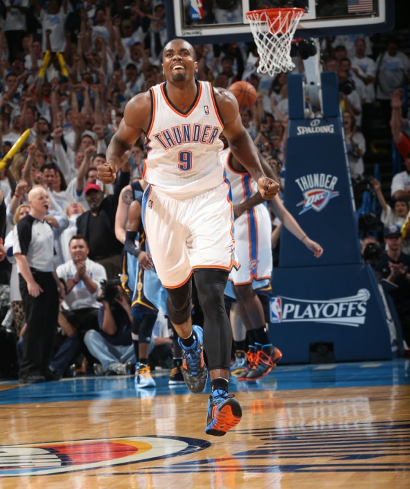 Serge Ibaka again shot 60% from the field, and only took 10 total shots.