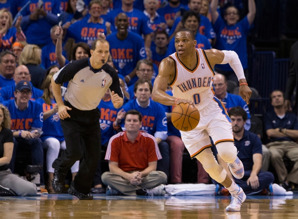 Russell Westbrook's 27-point, 16-assist, 10-rebound triple-double proved historic.